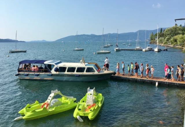 gruppo su motoscafo Maria Luisa