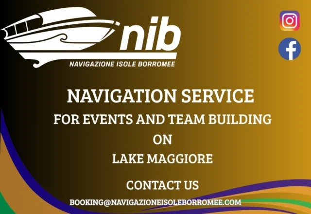 navigation services for events on Lake Maggiore